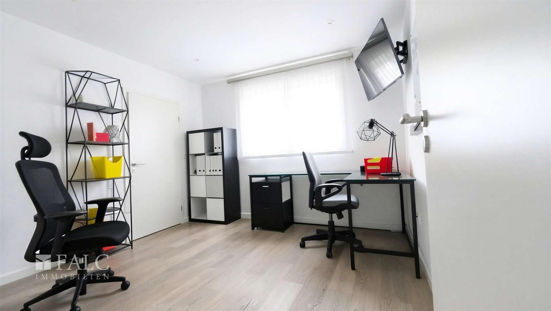 Schlafzimmer/Büro EG - (KI generiert)