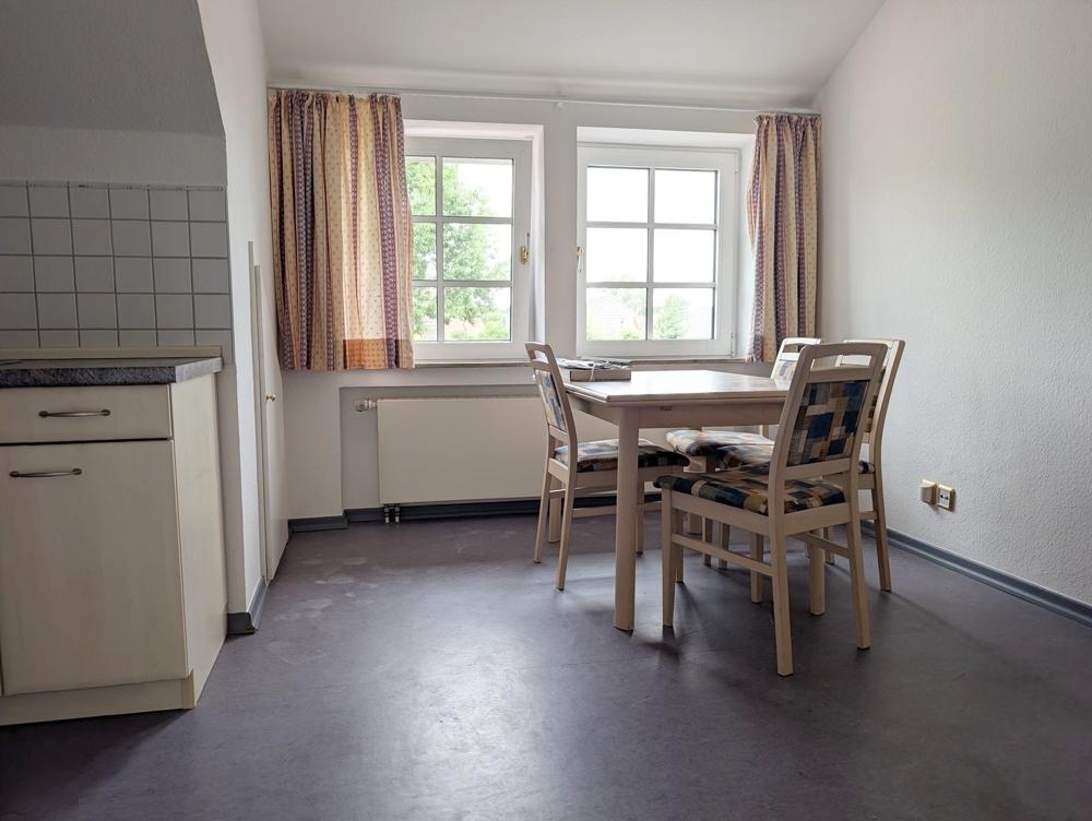 Blick in die Küche.