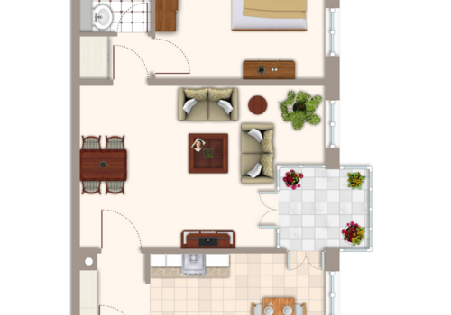 Wohnungsgrundriss