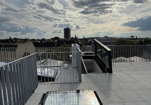 Offener Blick über Berlin
