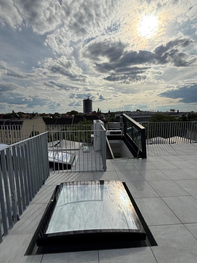 Offener Blick über Berlin