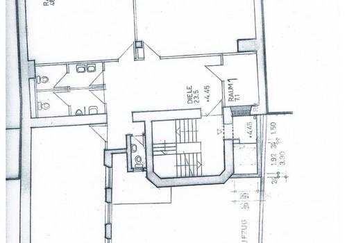 Grundriss 1. Stock