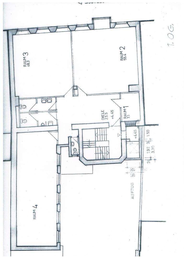 Grundriss 1. Stock
