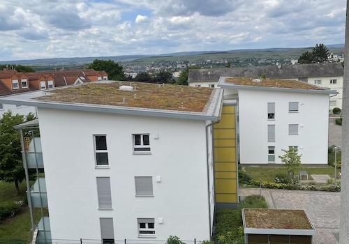 Blick vom Balkon