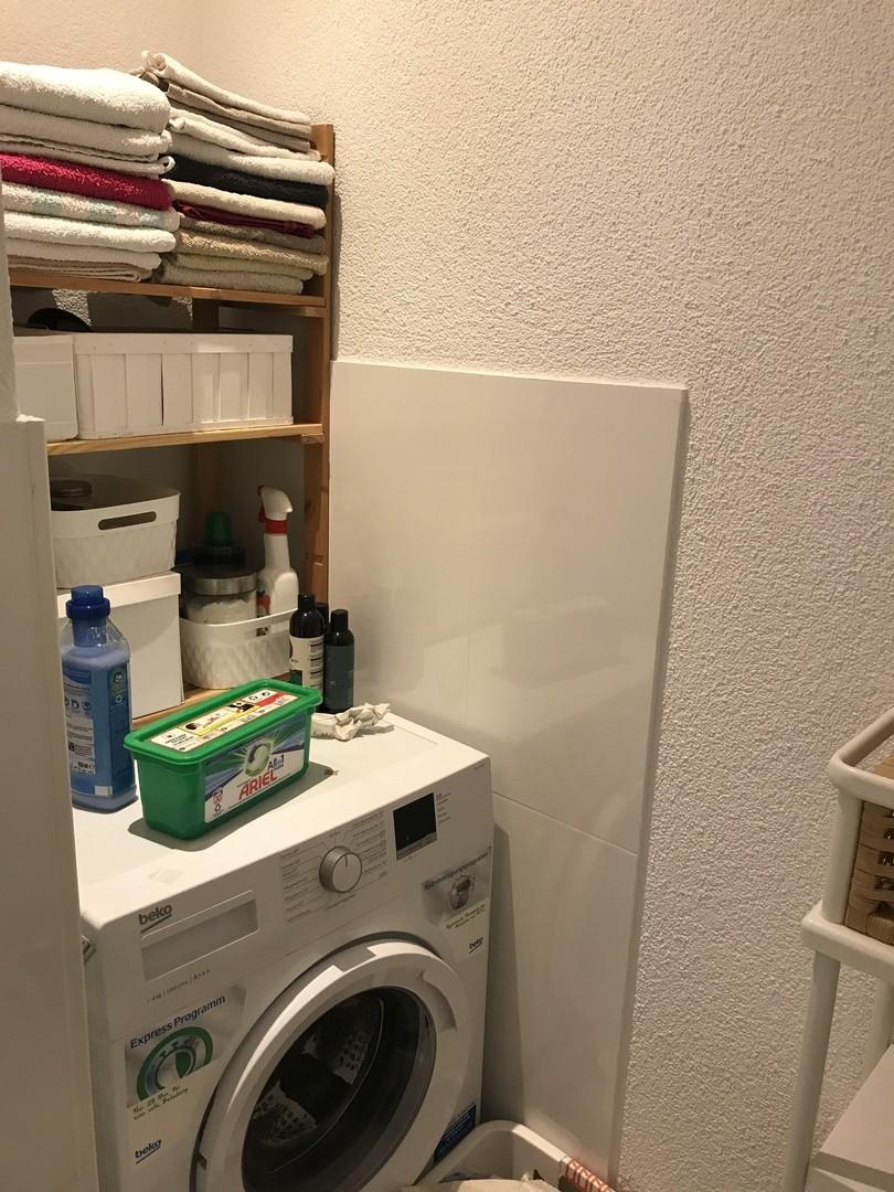 Badansicht mit WaMa Stellplatz