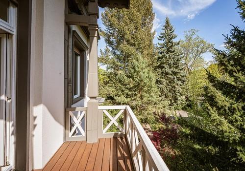 Balkon am Hauptschlafzimmer 