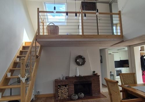 Treppe zum OG
