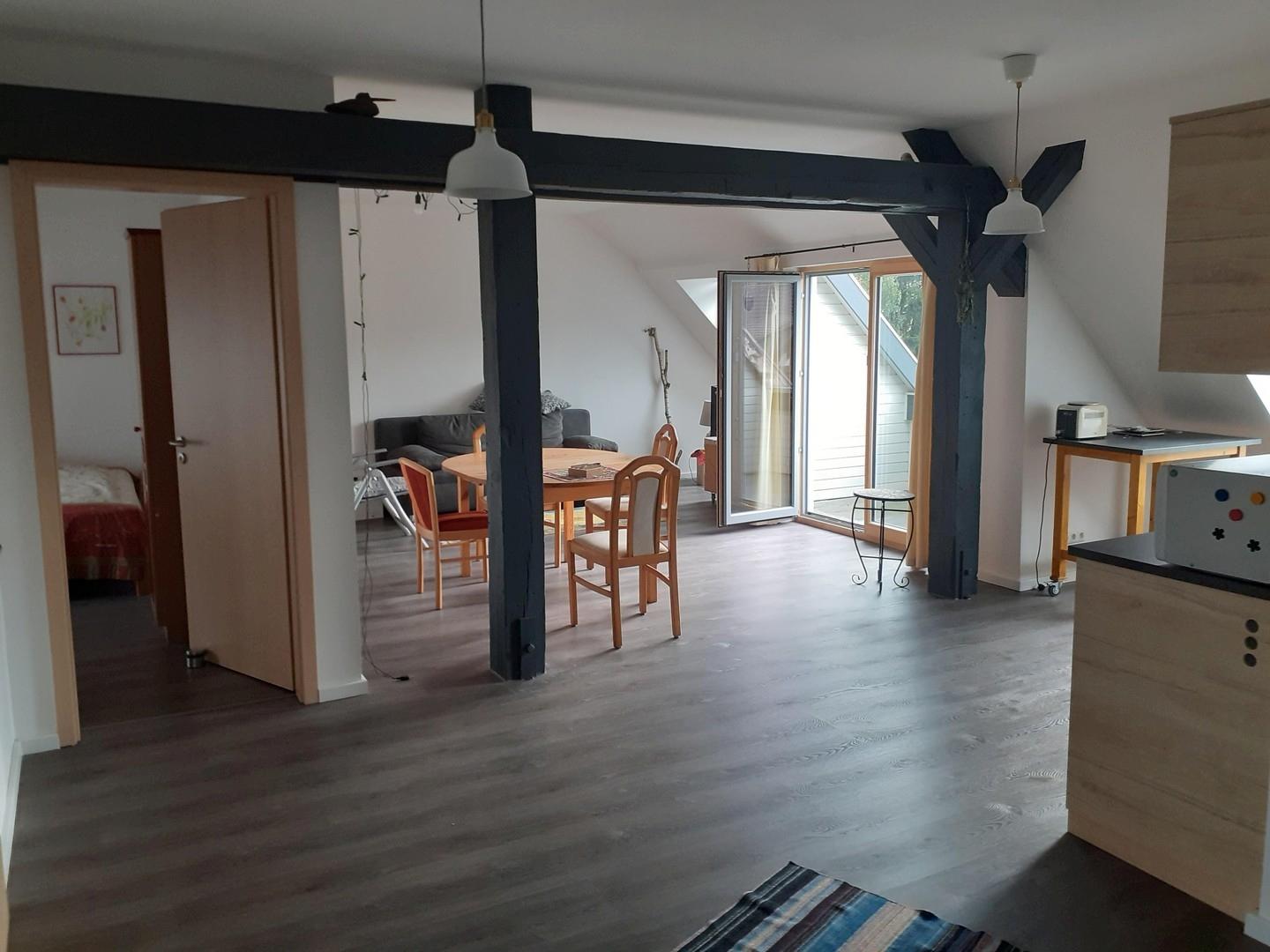 Blick in den Wohnraum