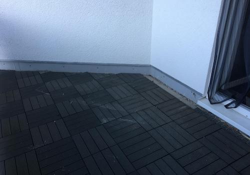 überdachter Balkon Wohnzimmer