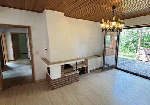 Kamin Wohn-/Esszimmer Terrasse