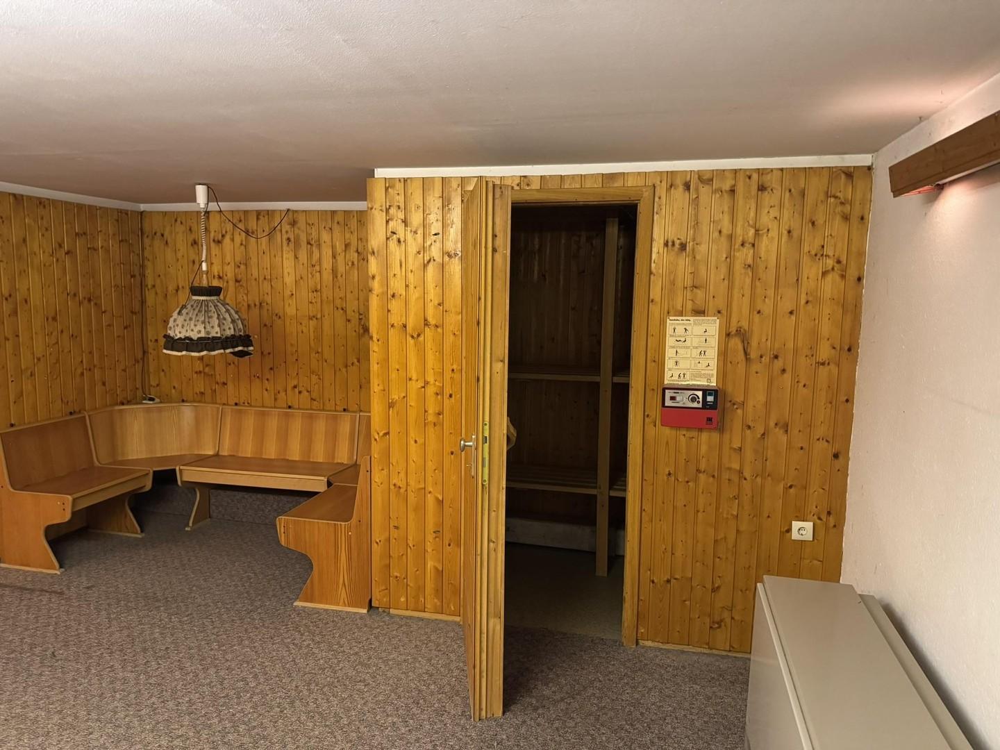 Sauna und Partykeller