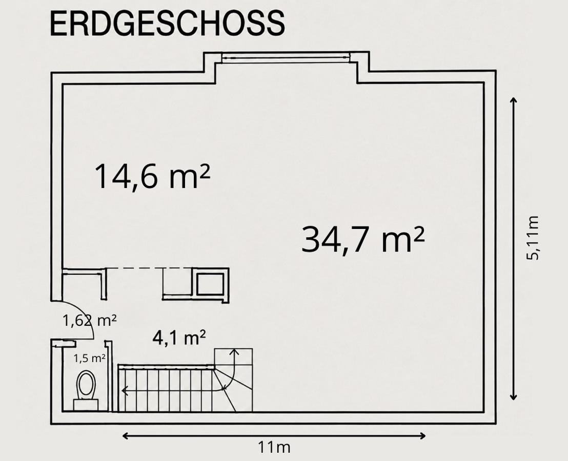 Grundriss Erdgeschoss
