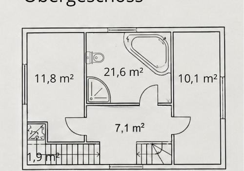 Grundriss Obergeschoss