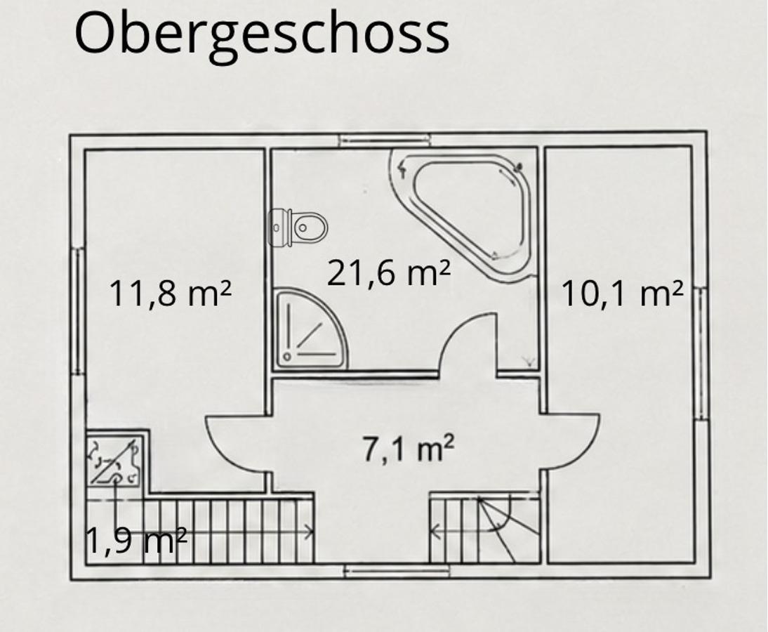Grundriss Obergeschoss