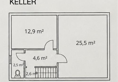 Grundriss Keller