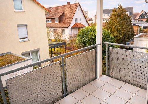 Rückansicht | Blick Balkon