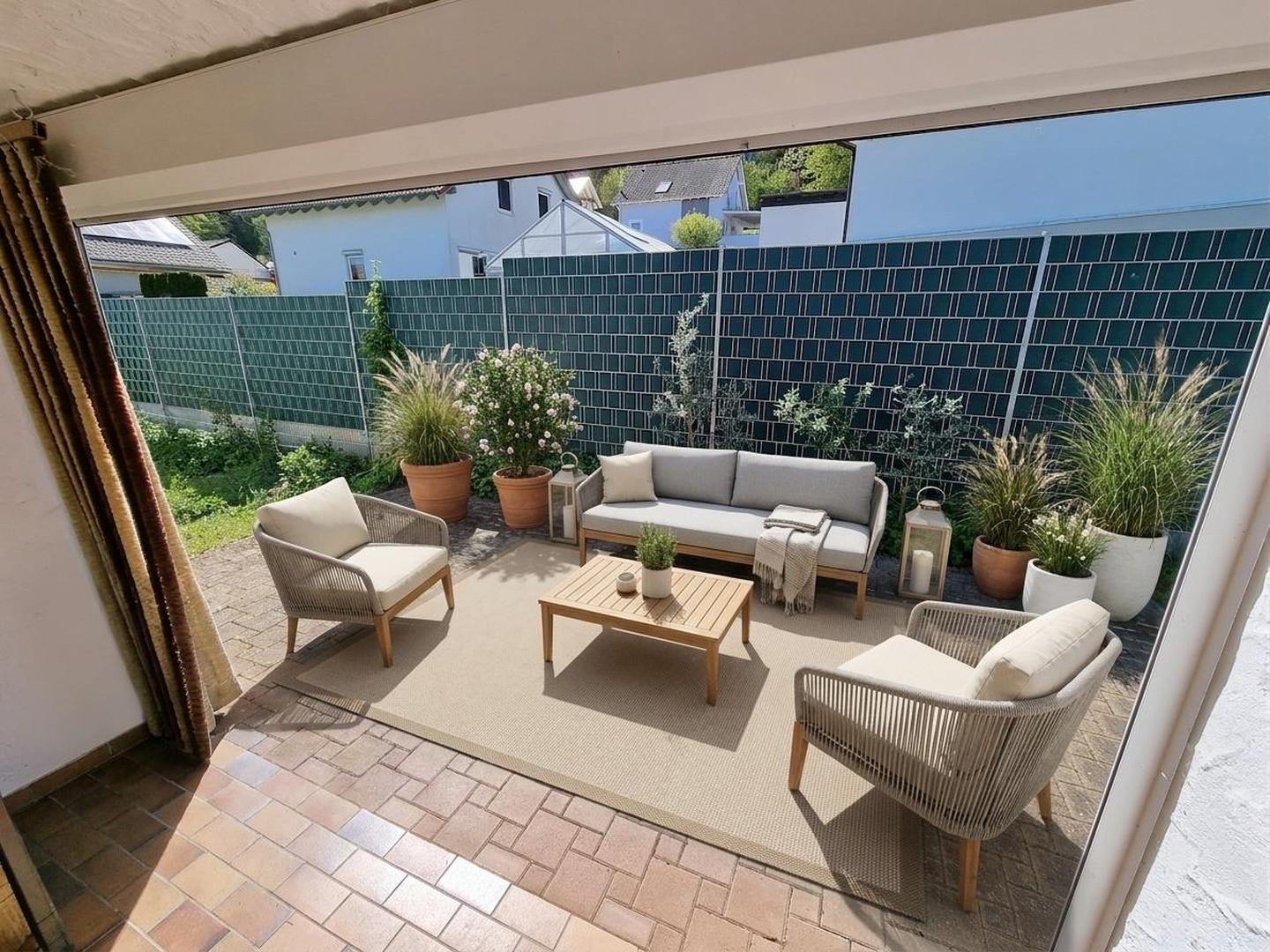 Terrasse KI-generiert