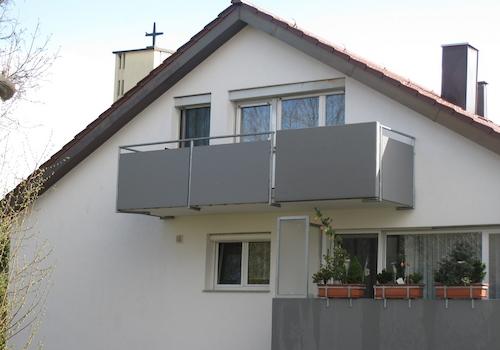 großer Balkon
