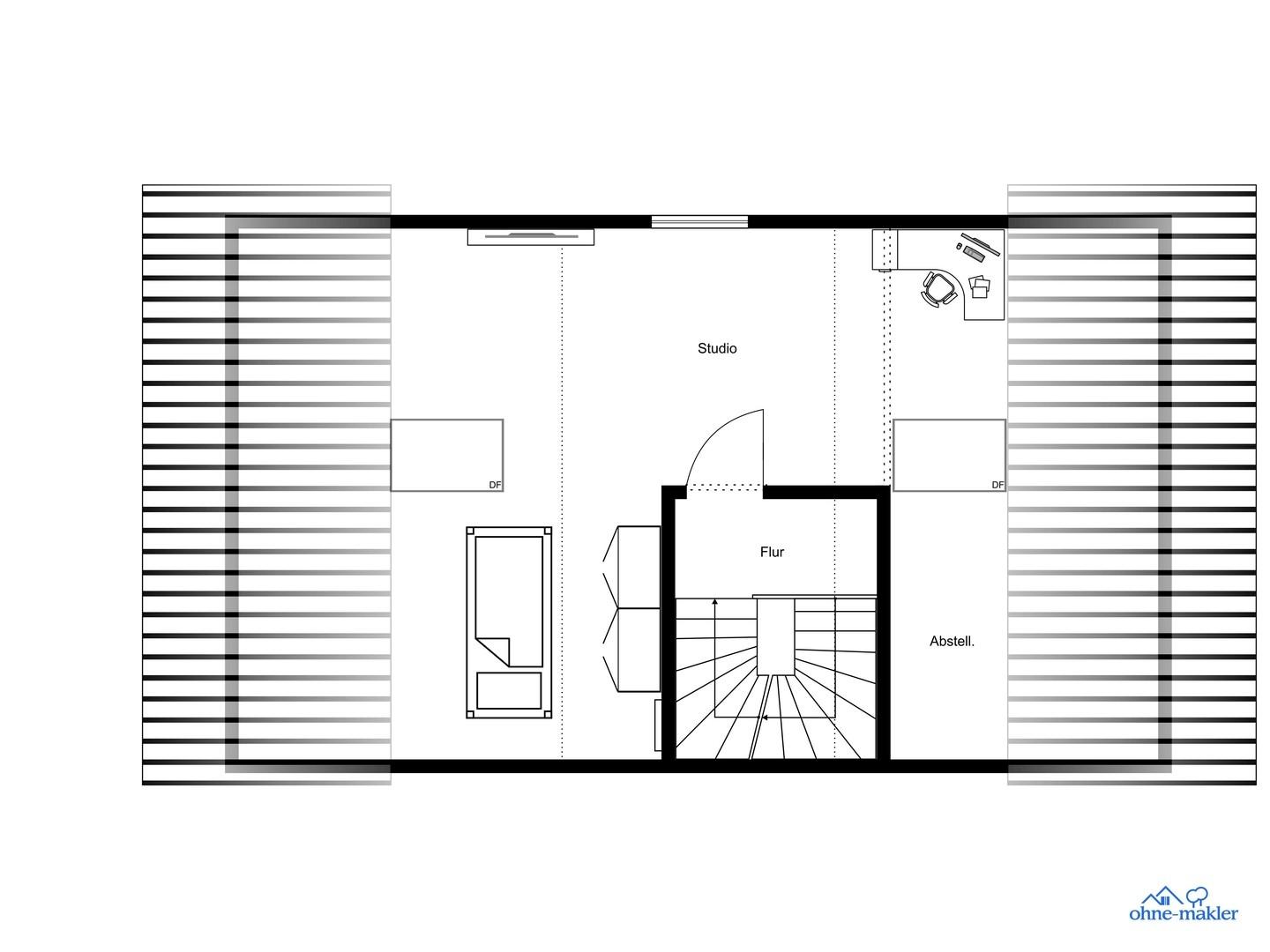 2D-Grundriss DG