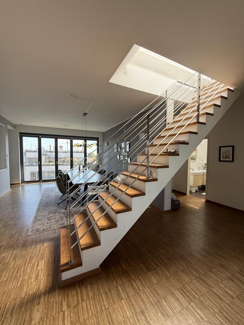 Stairs to Rooftop