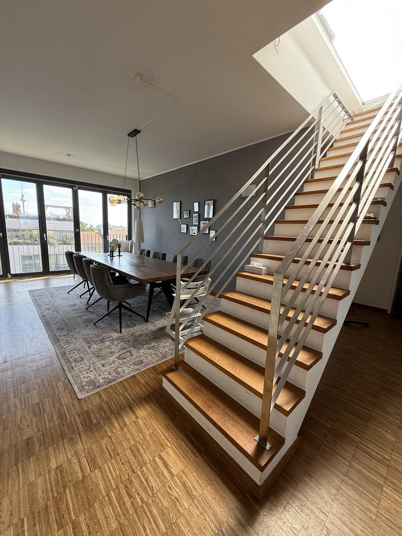 Stairs to Rooftop