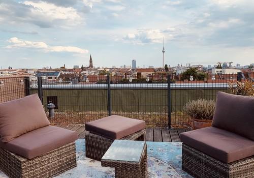 Private Rooftop Terrace Lounge
