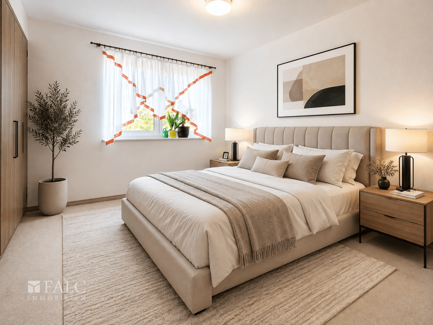Schlafzimmer virtualisiert