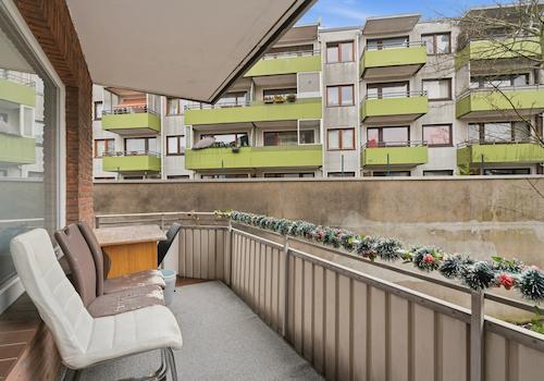 Großer Balkon