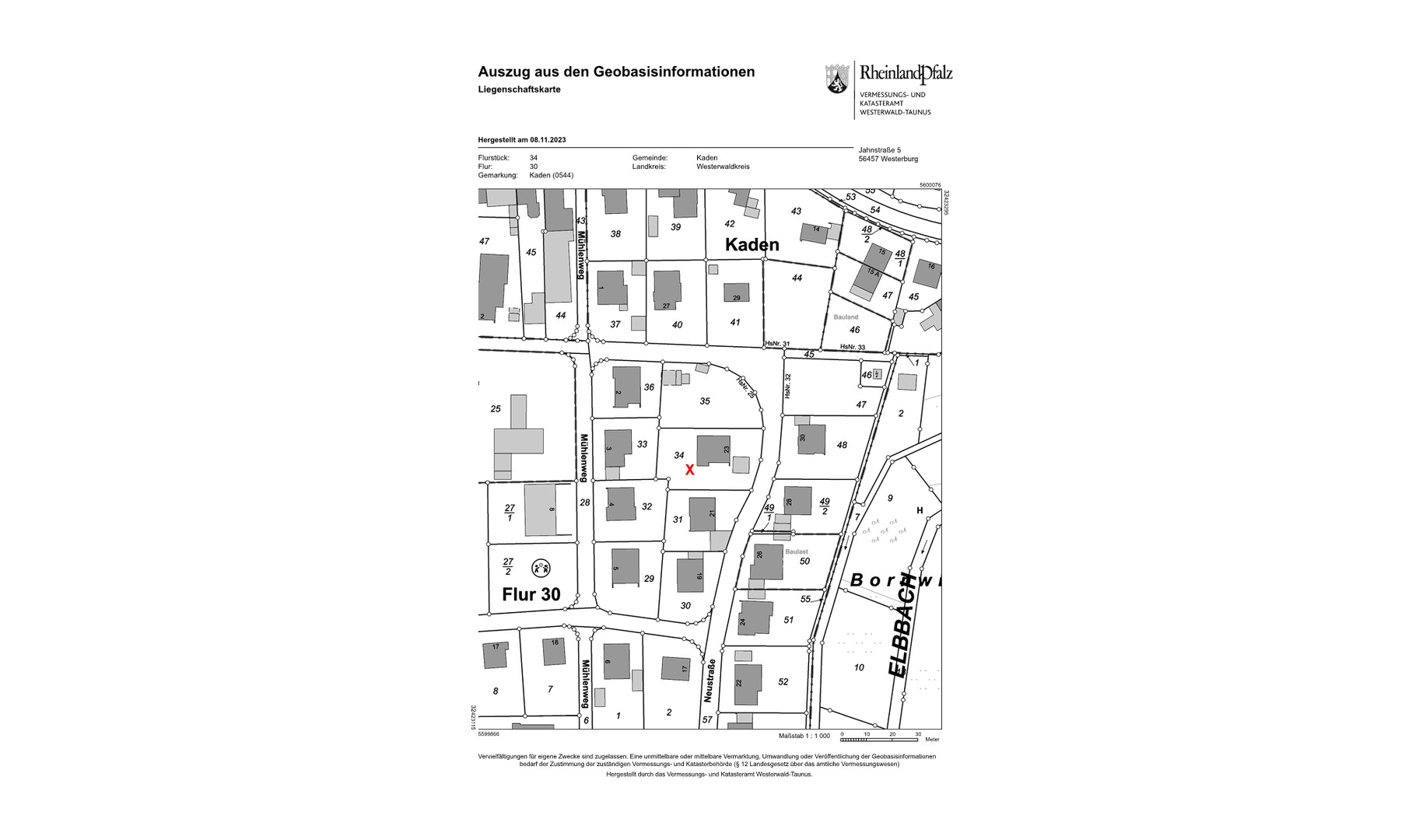 Lageplan