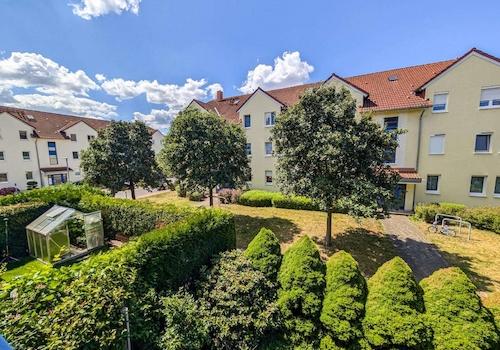 Blick vom Balkon
