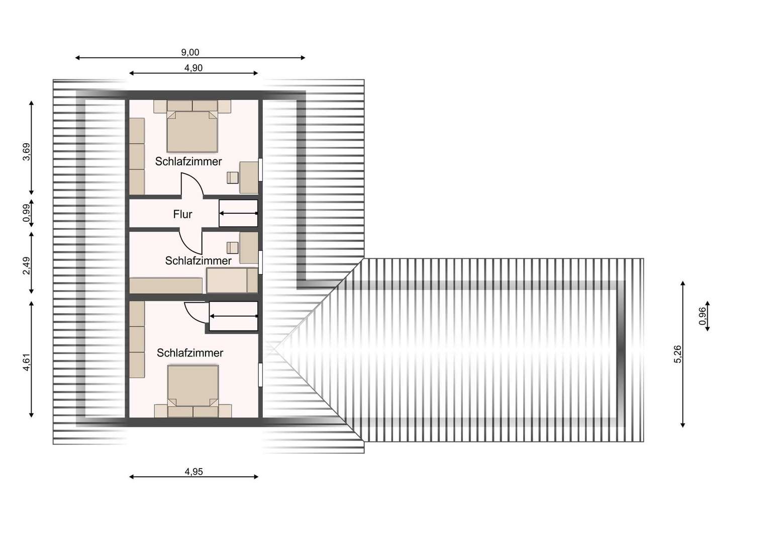 Grundriss DG