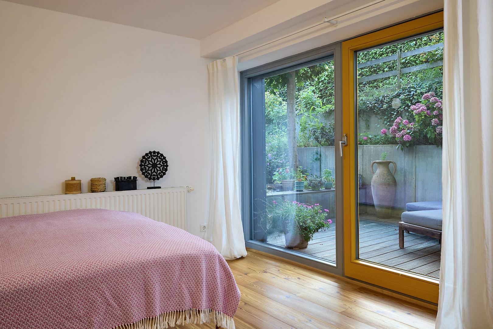 Blick in Zimmer 1