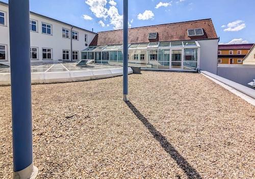 Sonnige Dachterrasse