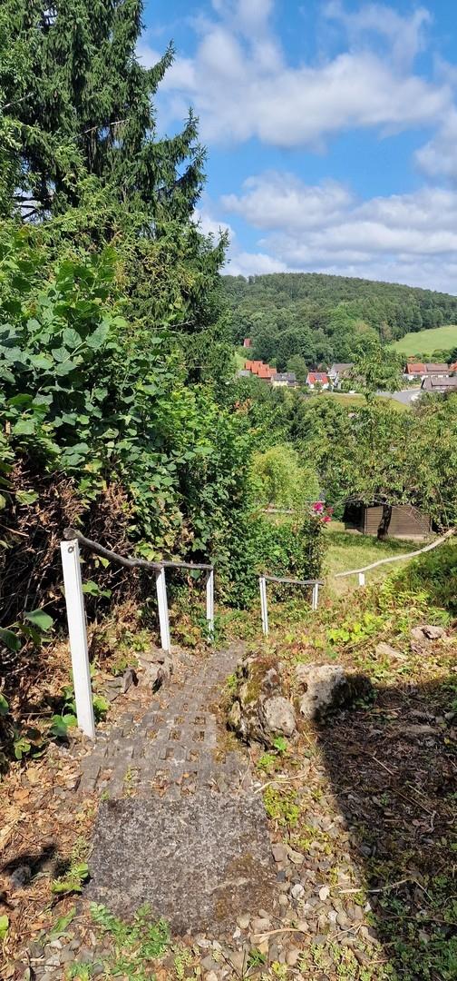 Treppe zum Garten_Bild 1