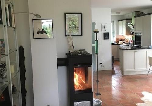 Wohnen mit Kamin