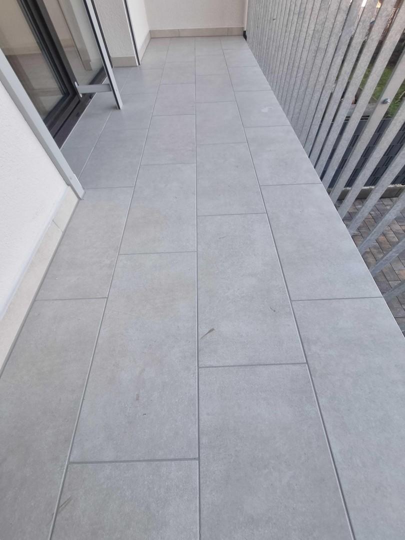 Balkon/Fliesenbelag