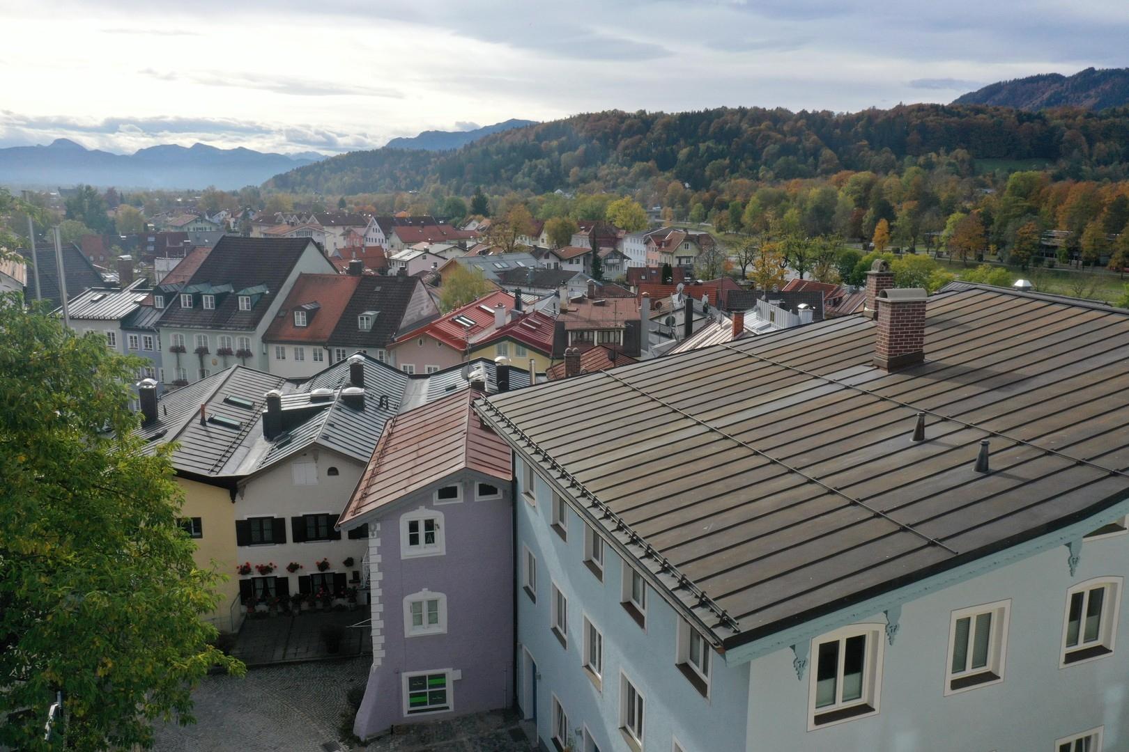 Blick in den Isarwinkel