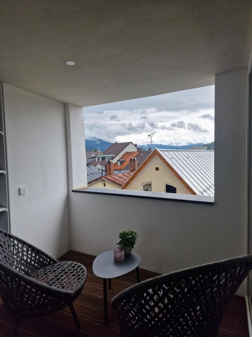 Blick aus der Loggia