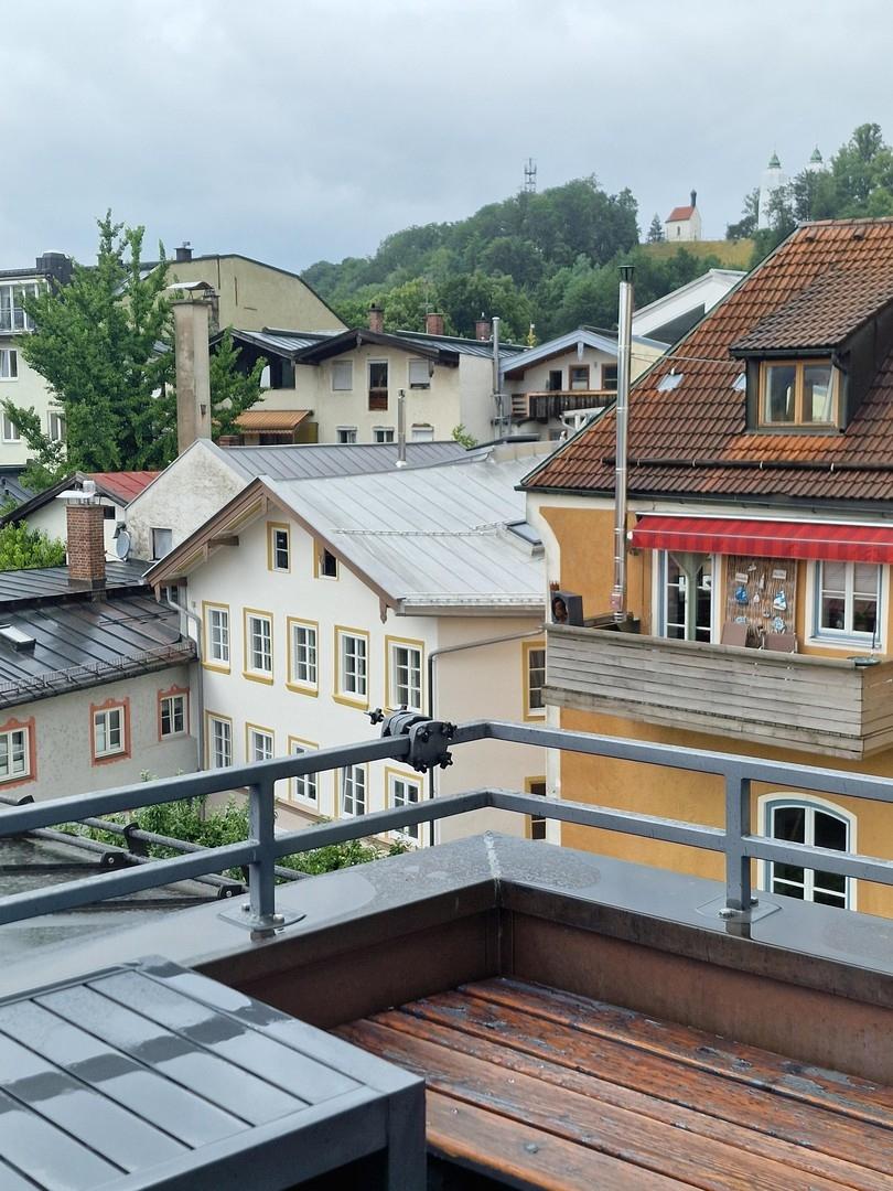 Blick zum Kalvarienberg