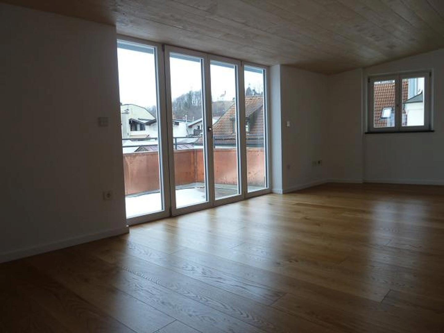 Wohnzimmer mit Terrasse