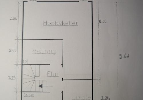Grundriss Keller