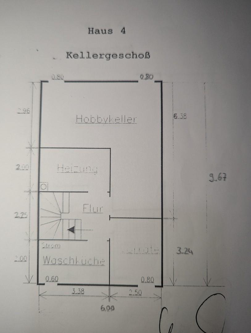 Grundriss Keller