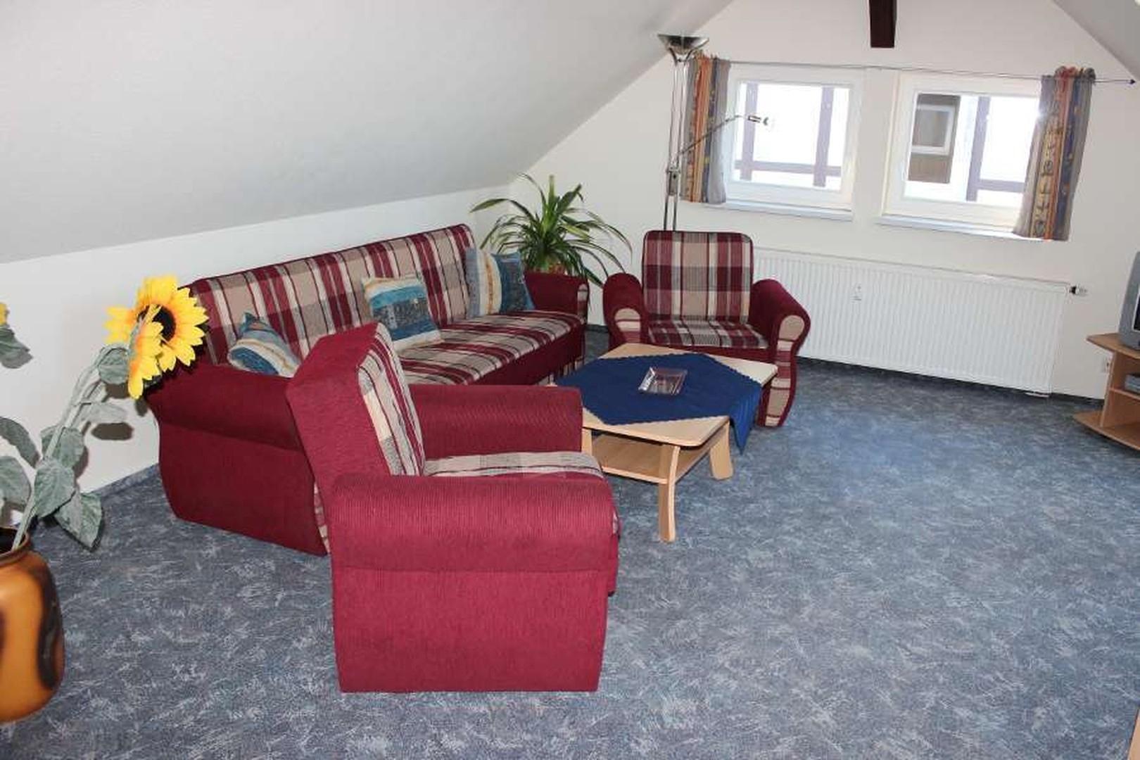 Ferienwohnung 1 Wohnzimmer
