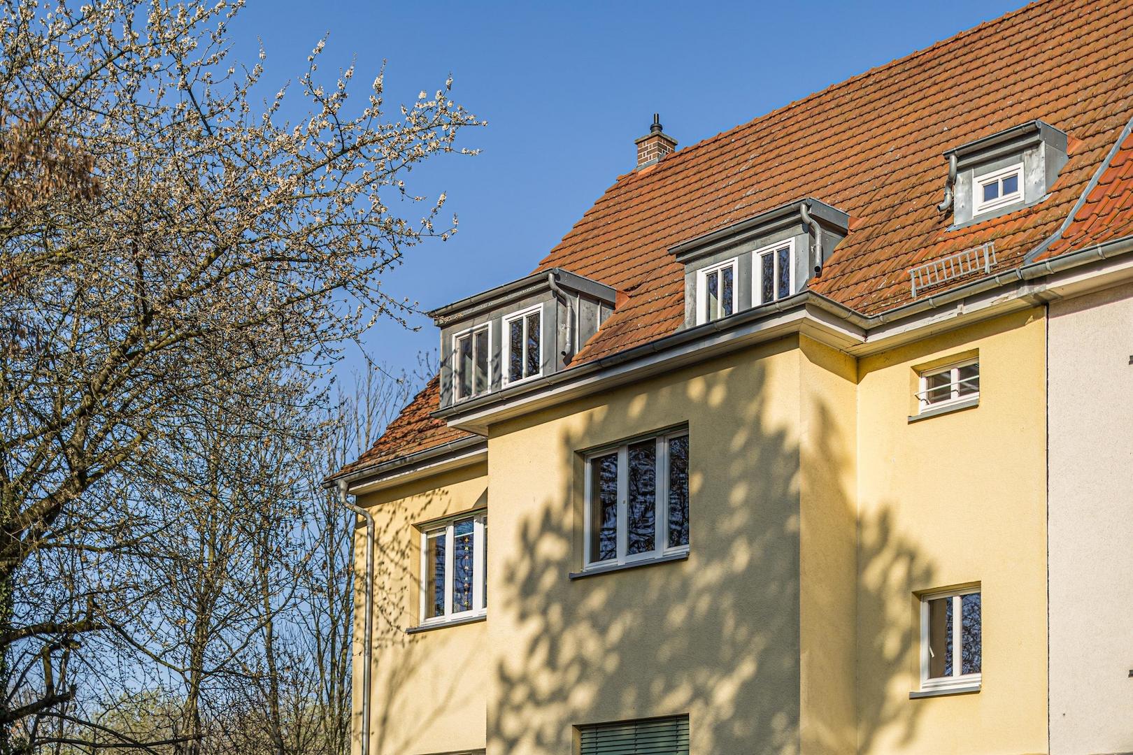 Mehrfamilienhaus | Blick zum Gebäude