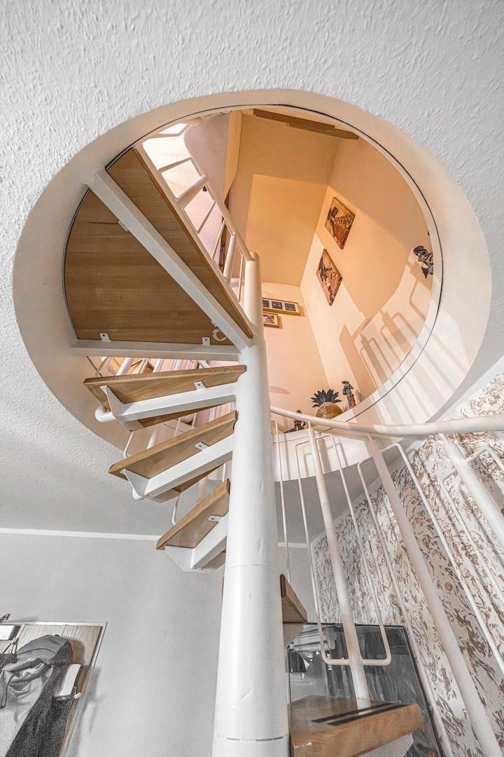 Eigentumswohnung | Treppe des Souterrains