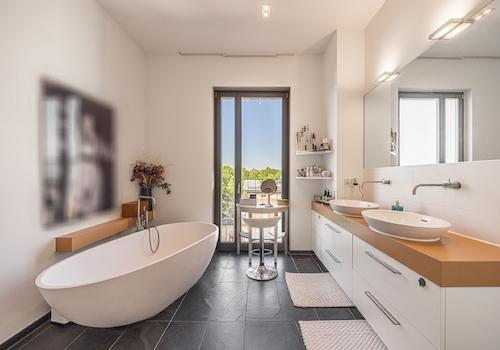 Vermietung Penthouse | Masterbad