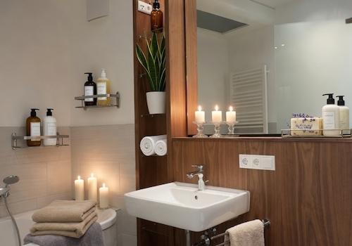 Eigentumswohnung | Badezimmer (Mögliche Einrichtung - Visualisierung)