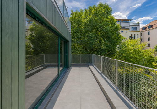 Leipzig - Schleußig | Terrasse (Visualisierung)