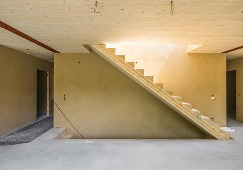 Maisonettewohnung | Treppenaufgang zum Dachgarten