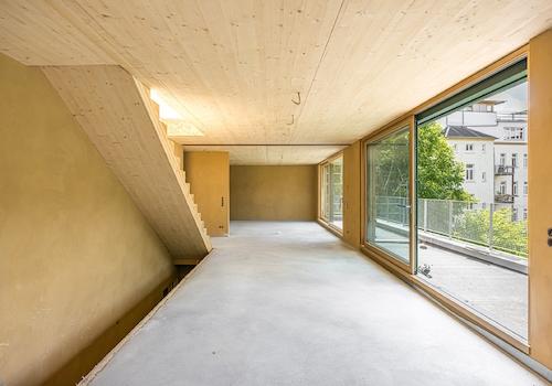 Maisonettewohnung | Koch-, Ess- und Wohnbereich